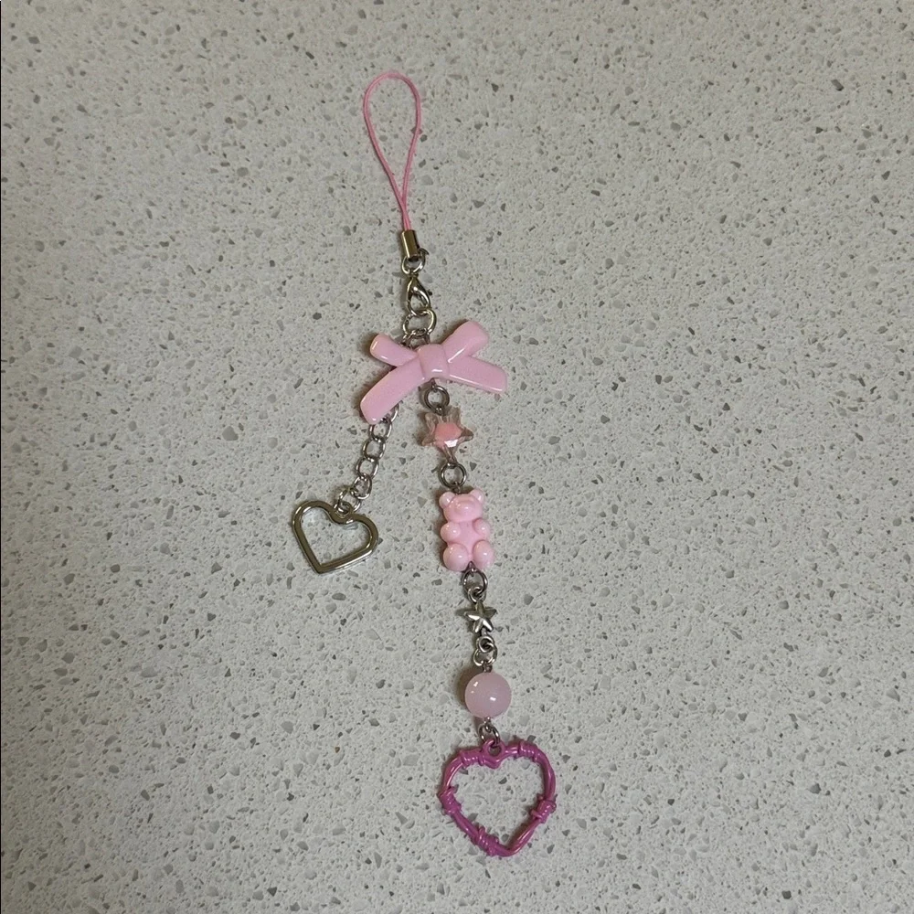 None pink metallic